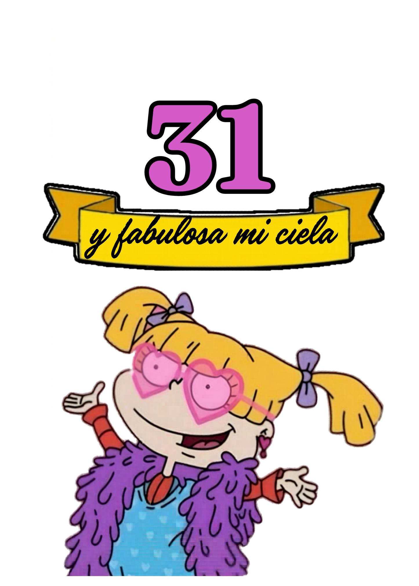 Plantilla de Polo Talla S 25x35 Fabulosa Mi Ciela PNG